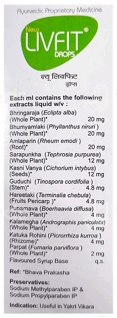 Livfit New Oral Drops 60Ml Livfit New Oral Drops 60Ml