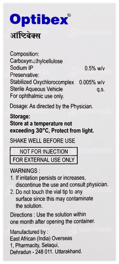 Optibex Tear Eye Drops 10ml