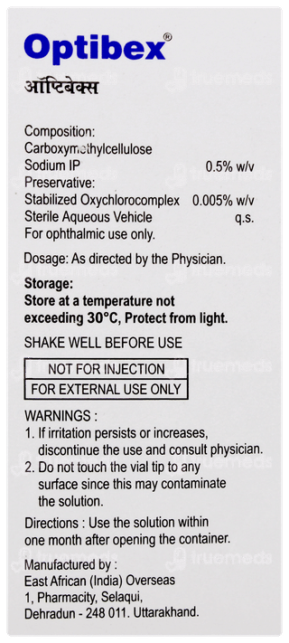 Optibex Tear Eye Drops 10ml