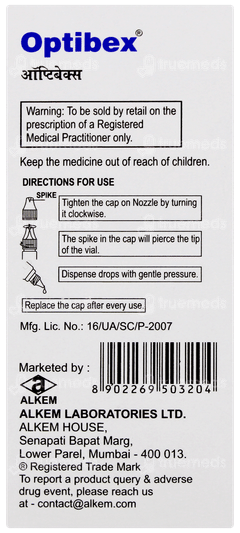 Optibex Tear Eye Drops 10ml