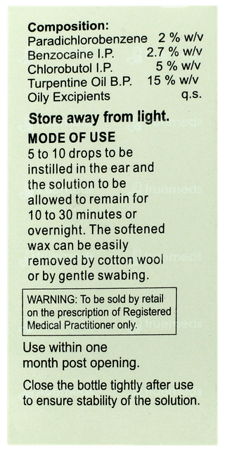 Otorex Ear Drops 10ml