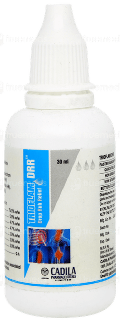 Trioflam Drr Rub Relief Drops 30ml