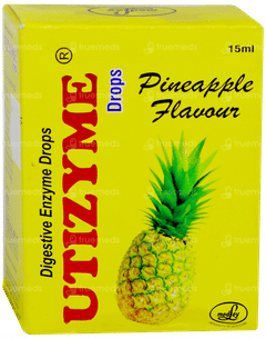 Utizyme Pineapple Flavour Oral Drops 15ml