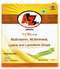 A To Z Ns+ Mango Flavour Oral Drops 15ml
