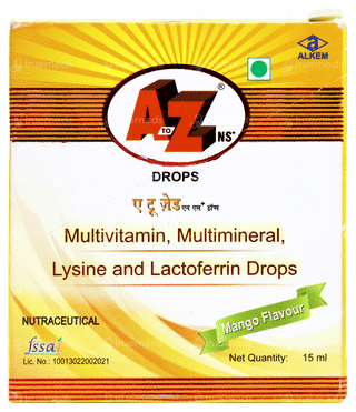 A To Z Ns+ Mango Flavour Oral Drops 15ml