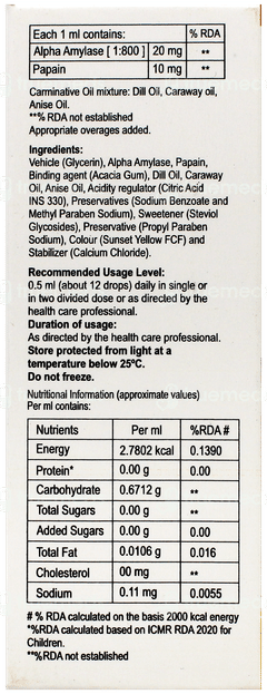 Al5zyme Oral Drops 15Ml