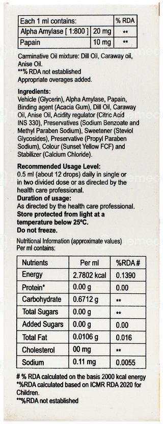 Al5zyme Oral Drops 15Ml