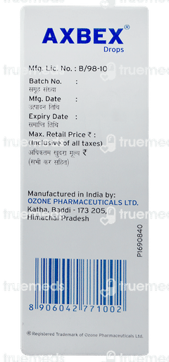 Axbex Oral Drops 15ml