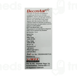 Becostar Oral Drops 15 Ml
