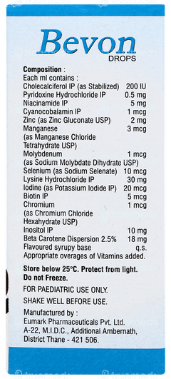 Bevon Oral Drops 15ml Bevon Oral Drops 15ml