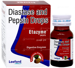 Etazyme Pineapple Flavoured Oral Drops 15ml