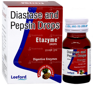 Etazyme Pineapple Flavoured Oral Drops 15ml