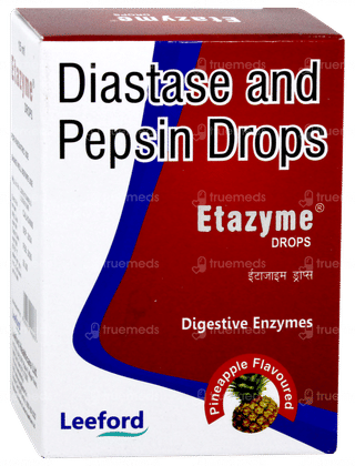Etazyme Pineapple Flavoured Oral Drops 15ml