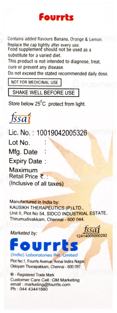 Fourts B Oral Drops 15ml Fourts B Oral Drops 15ml