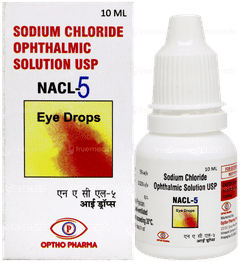 Nacl 5 Eye Drops 10Ml
