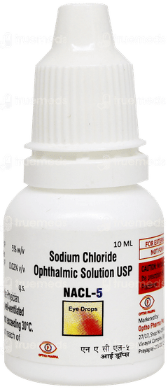 Nacl 5 Eye Drops 10Ml