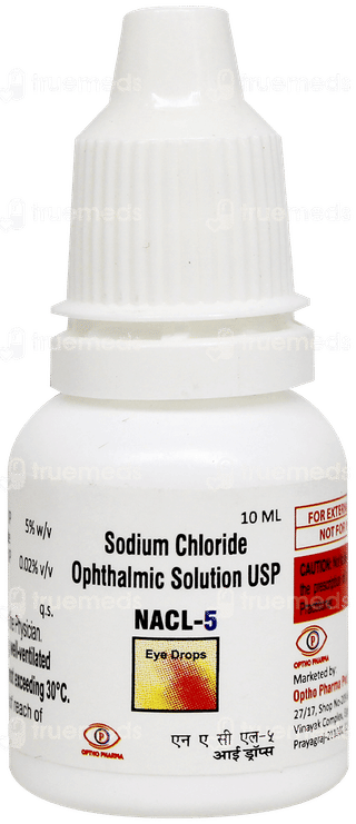 Nacl 5 Eye Drops 10Ml
