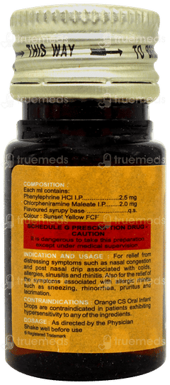 Orange Cs Oral Drops 15ml