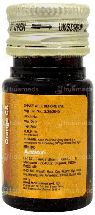 Orange Cs Oral Drops 15ml