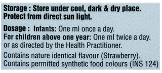 Rave 3 Strawberry Flavour Drops 15ml