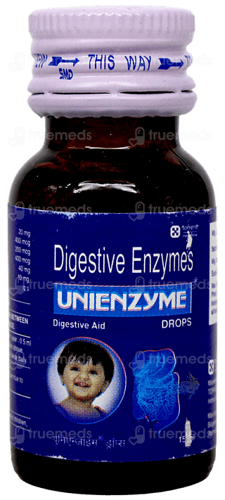 Unienzyme Oral Drops 15Ml