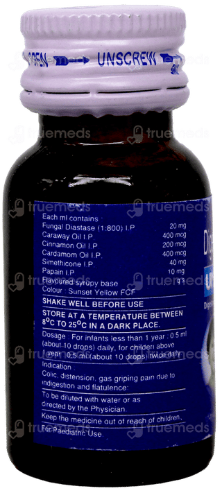 Unienzyme Oral Drops 15Ml