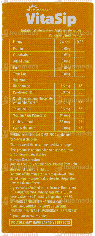 Vitasip Oral Drops 15ml