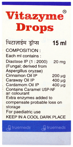 Vitazyme Oral Drops 15ml Vitazyme Oral Drops 15ml