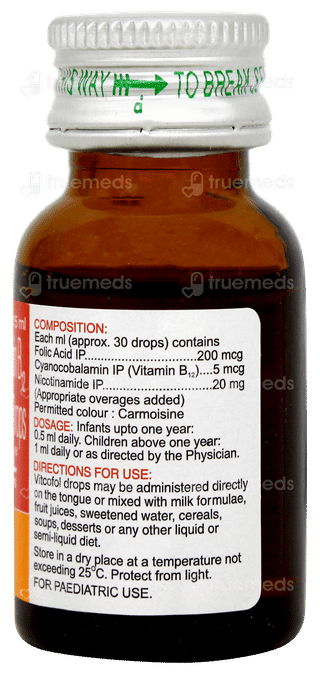 Vitcofol Oral Drops 15ml