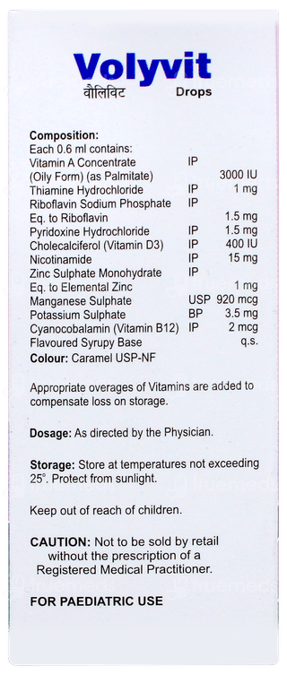 Volyvit Oral Drops 15ml