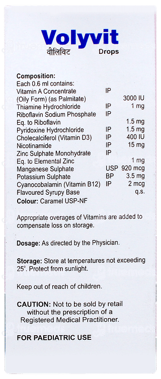 Volyvit Oral Drops 15ml