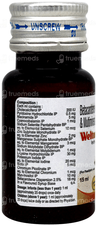 Weltone Oral Drops 15Ml