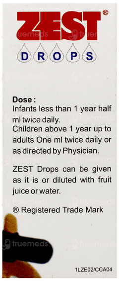 Zest Oral Drops 15Ml