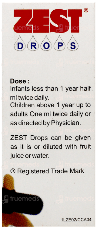 Zest Oral Drops 15Ml