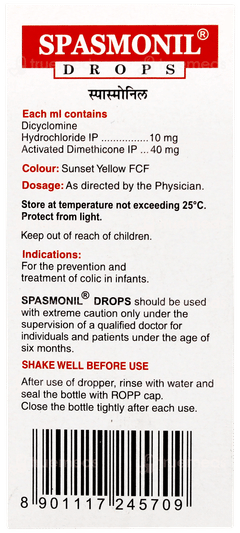 Spasmonil Oral Drops 10ml Spasmonil Oral Drops 10ml