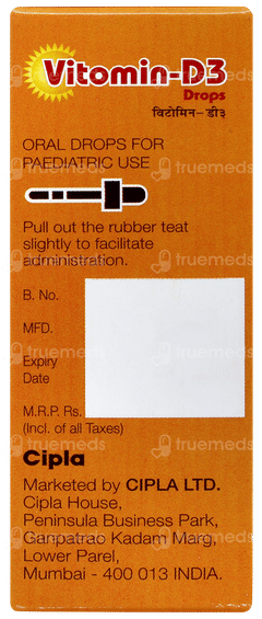 Vitomin D3 Oral Drops 30ml Vitomin D3 Oral Drops 30ml