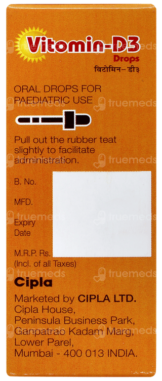 Vitomin D3 Oral Drops 30ml
