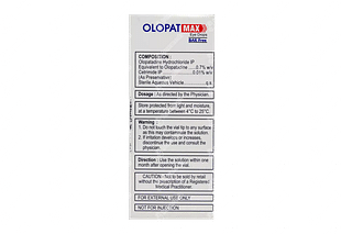 Olopat Max 0.7 % Drops 5 ML