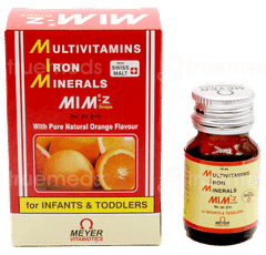 Mim Z Orange Flavour Oral Drops 15Ml