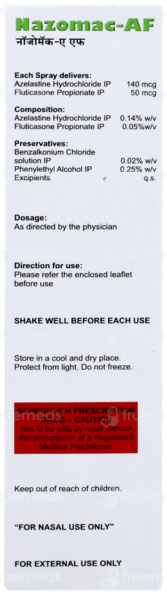 Nazomac Af Nasal Spray 12ml