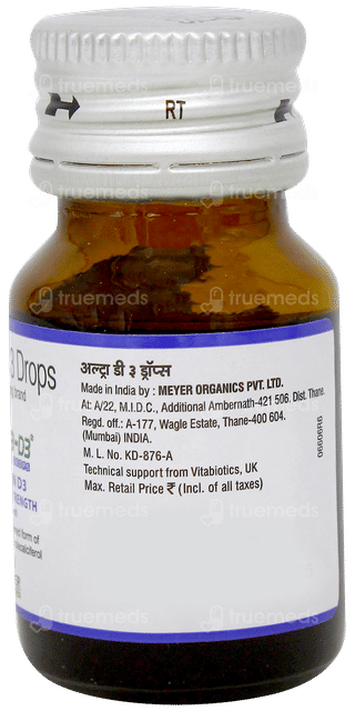 Ultra D3 Oral Drops 15ml