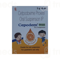 Cepodem Orange Flavour Oral Drops 10ml