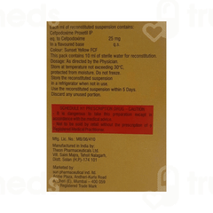 Cepodem Orange Flavour Oral Drops 10ml