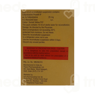 Cepodem Orange Flavour Oral Drops 10ml