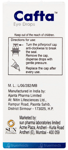 Cafta Eye Drops 5ml Cafta Eye Drops 5ml