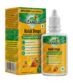 Zandu Haldi Drops 20ml+12ml Extra
