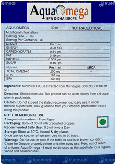 Aqua Omega Oral Drops 30ml