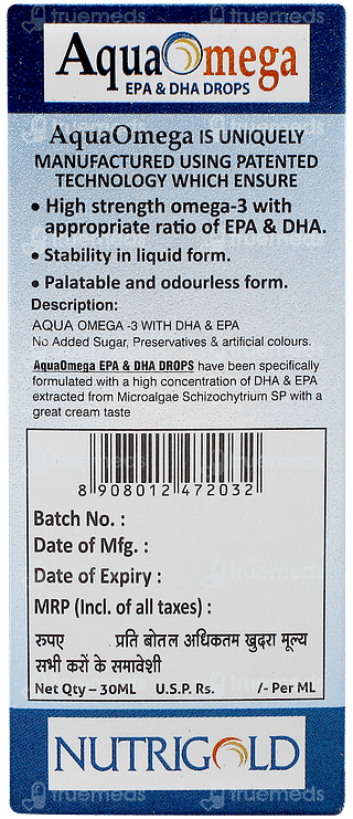 Aqua Omega Oral Drops 30ml