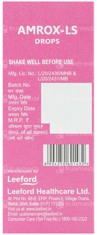 Amrox Ls Oral Drops 15Ml