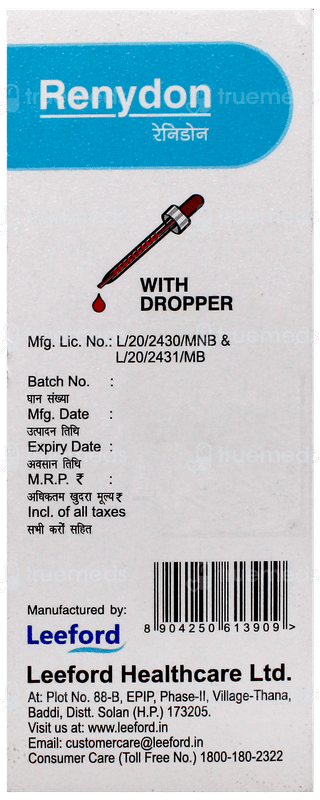 Renydon Oral Drops 30Ml